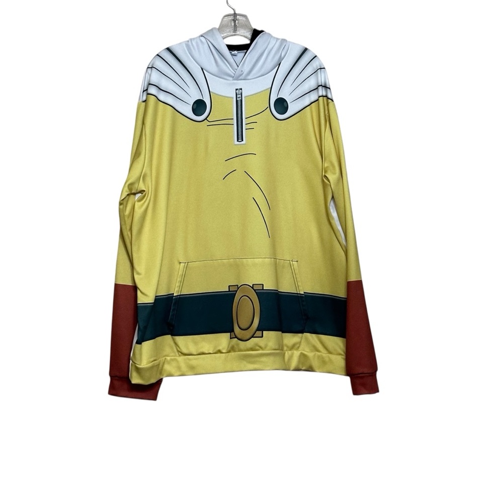 Mens anime hoodie one punch man XXL